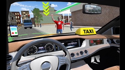 City Taxi Driver Sim 2016 screenshot 1