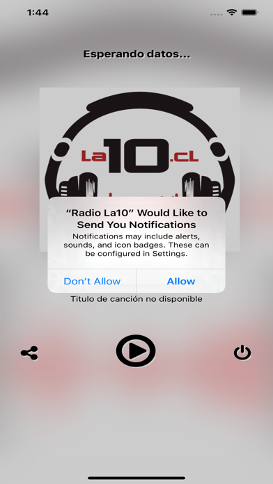 Radio la10.cl screenshot 2