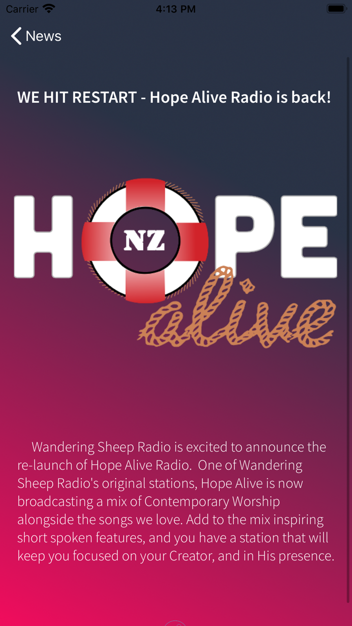 Hope Alive Radio NZ