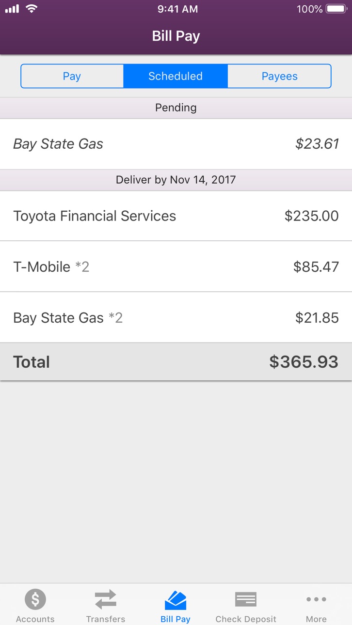 iPhone screenshot