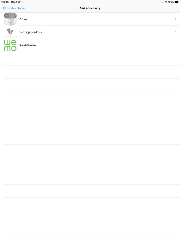 Smarter Home App iPad screenshot 4 - Utilities app