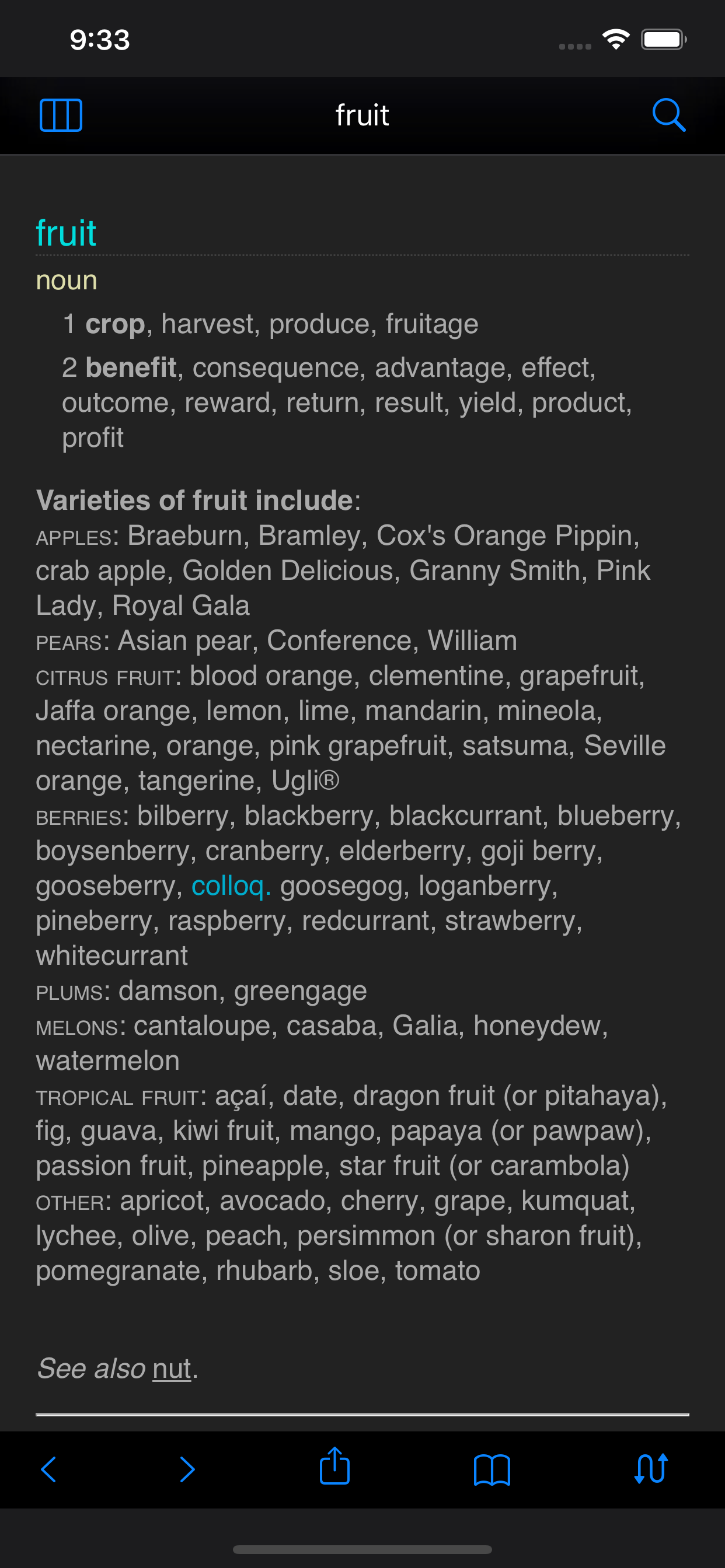 Chambers Thesaurus