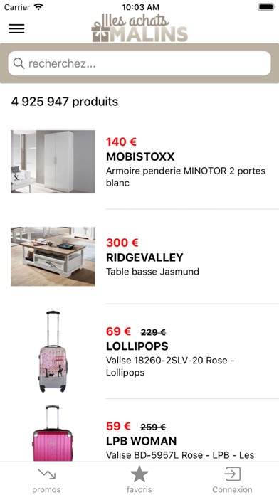 Screenshot #1 pour Mes achats Malins