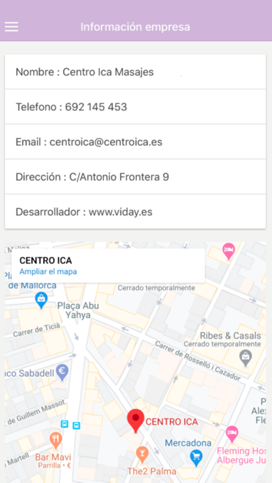 Screenshot #3 pour Centro Ica Masajes