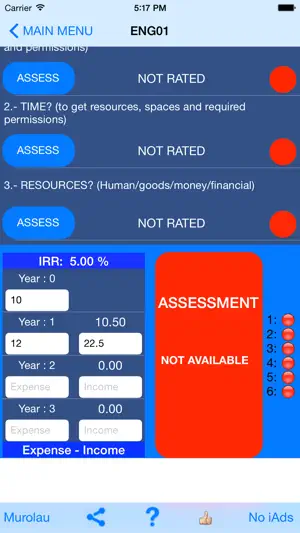 Business Analyzer iDecision screenshot 1