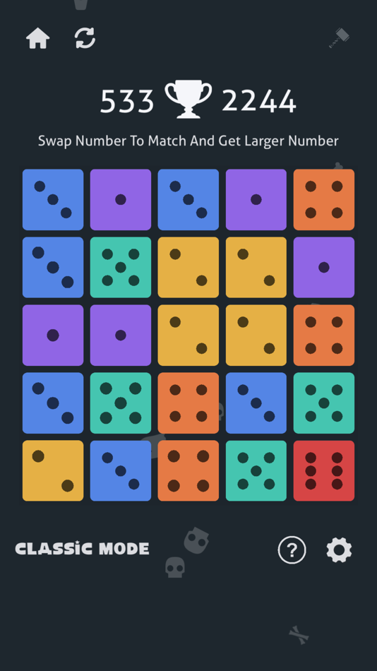 #1. Merge Dice: Match 3 Puzzle (iOS) 由: My Nguyen