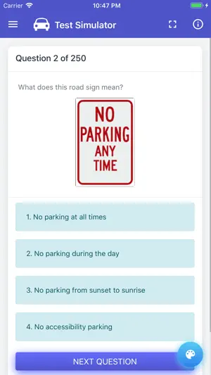 Hawaii DMV Permit Test screenshot 1