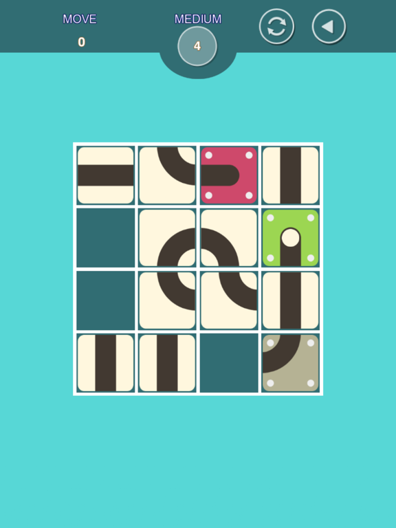 Unroll Ball Puzzle iPad screenshot