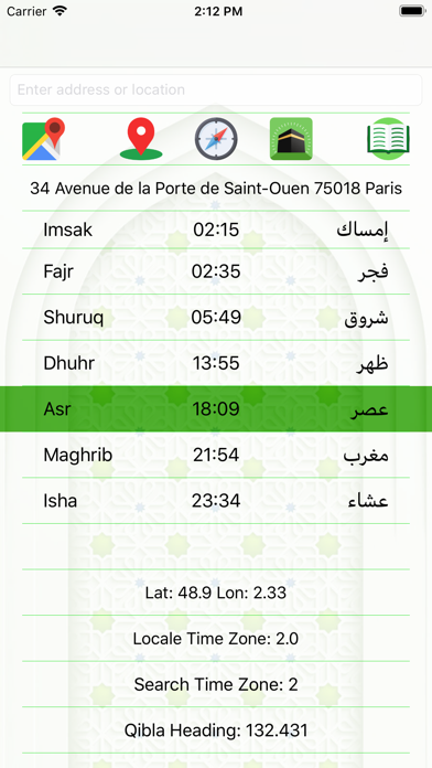 Islam.ms Prayer Times & Qibla screenshot 2