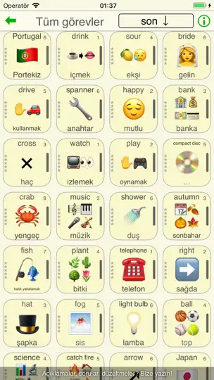 İngilizce - Kelime öğren iPhone Ekran Görüntüsü 1
