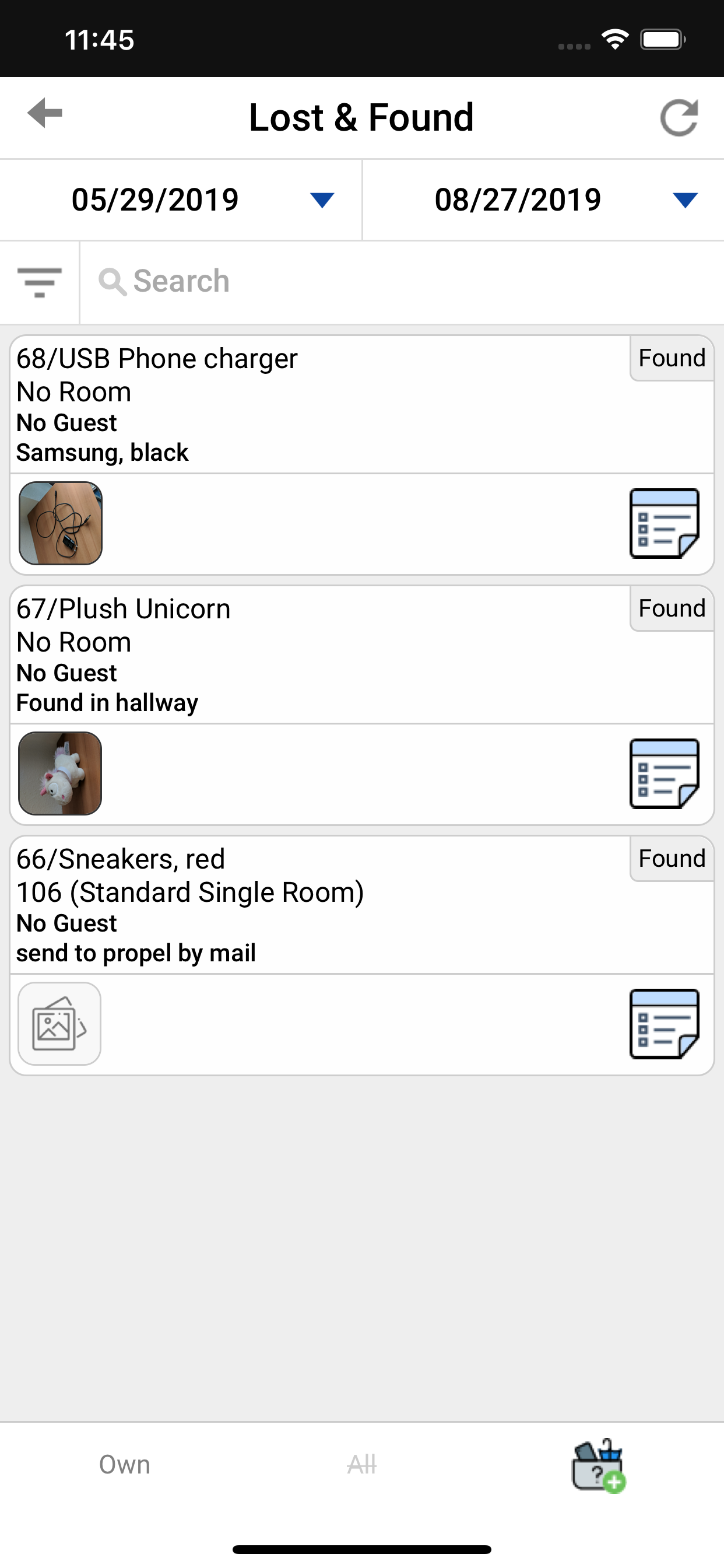 protel Housekeeping screenshot 3
