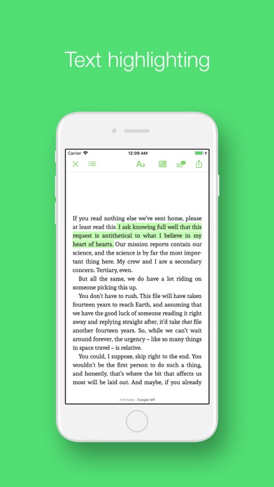 EPUB Aloud: Book Voice Reader Screenshot
