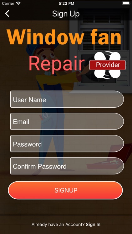 Window fan Repair Provider