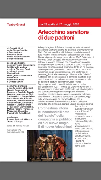 Edizioni Piccolo Teatro Milano