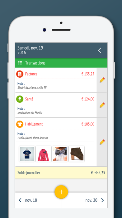 Screenshot #2 pour Gestion des dépenses