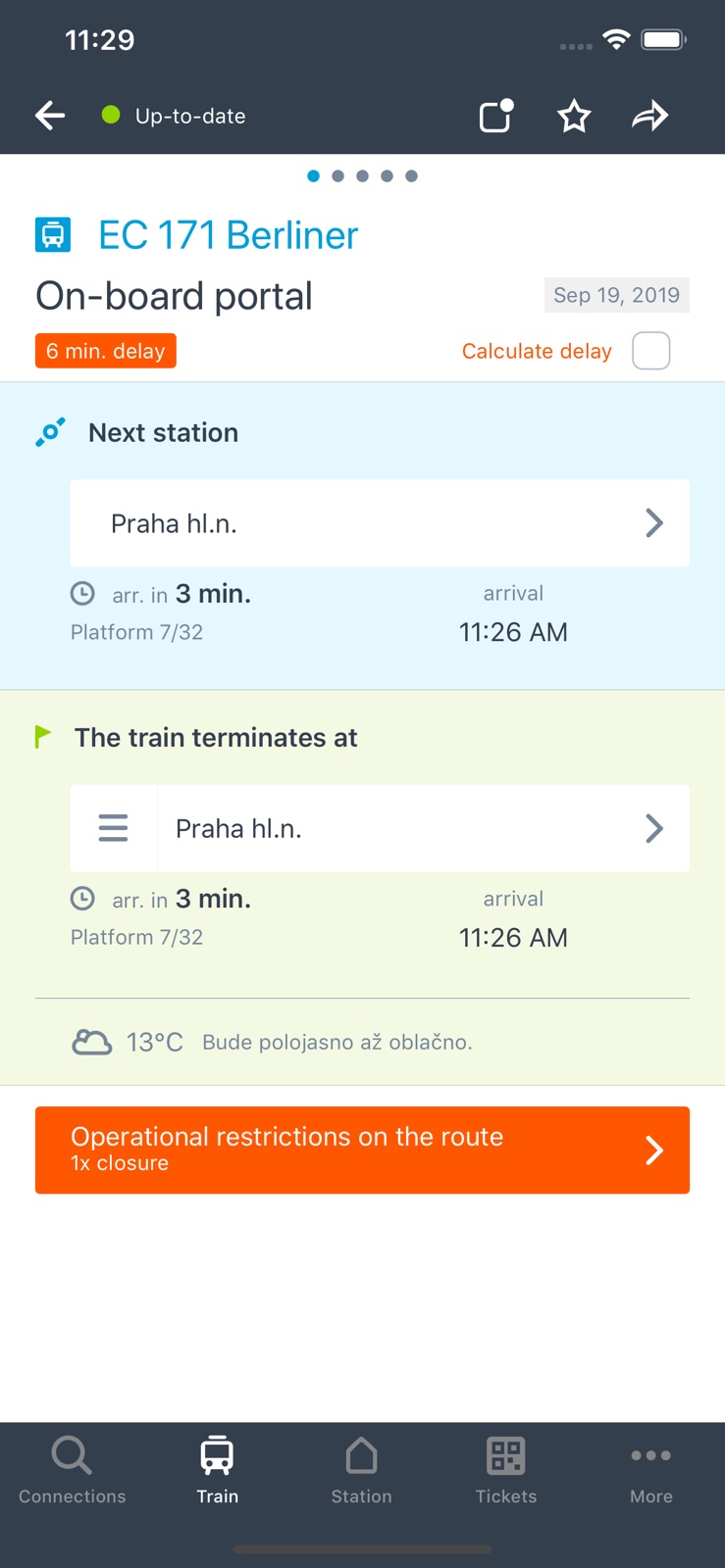 My train (Můj vlak) iphone screenshot 3