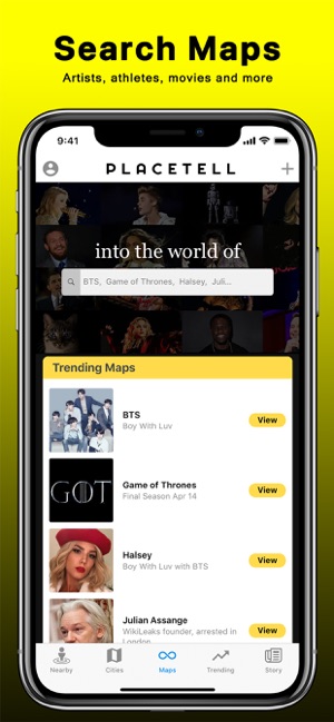 PlaceTell Maps - Videos Nearby(圖5)-速報App