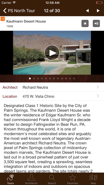 Palm Springs Modernism Tour