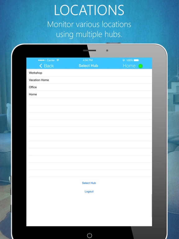 SkylinkNet iPad screenshot 4 - Lifestyle app