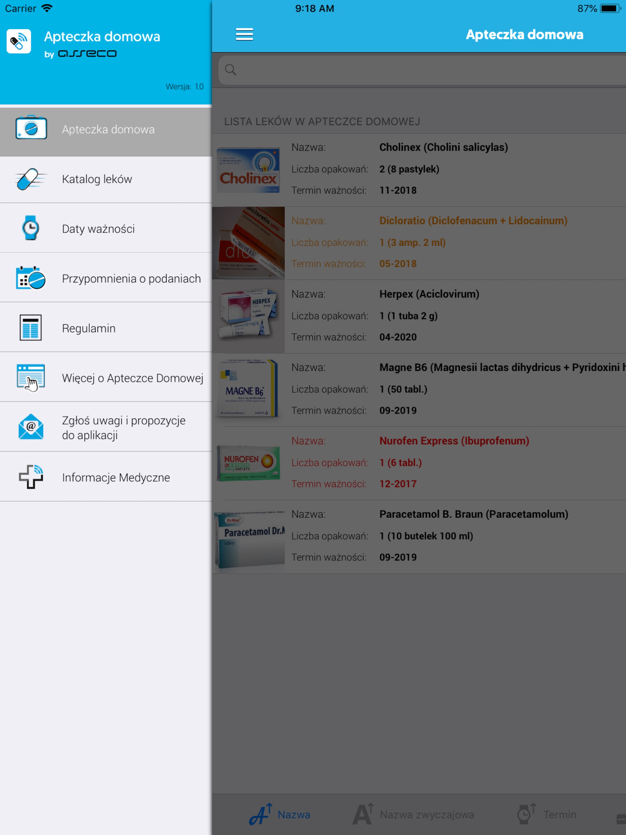 Apteczka Domowa screenshot 7