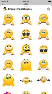 How to cancel & delete shrug emoji sticker pack 1