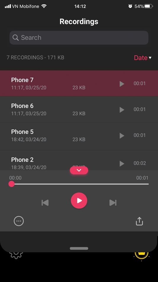 #4. Voice Recorder Plus App (iOS) 由: Vulcan Labs Company Limited