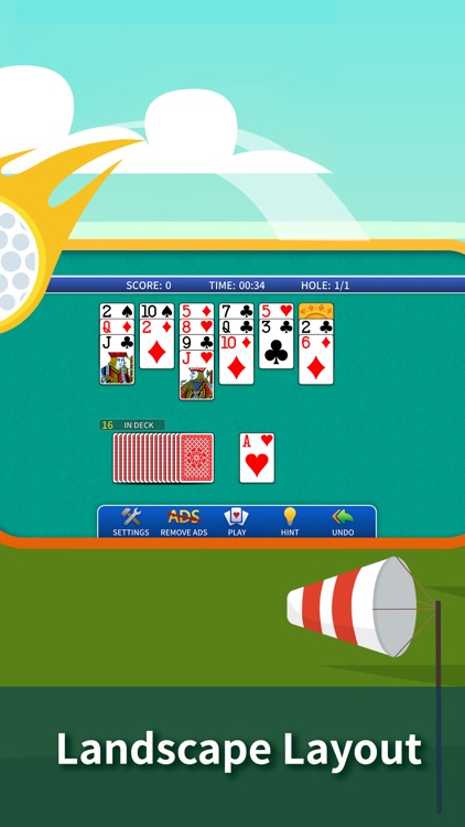 Golf Solitaire Classic. screenshot-3