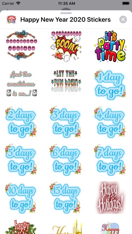 Happy New Year 2020 Stickers screenshot-5