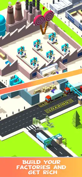 Game screenshot Idle Factory Complex apk