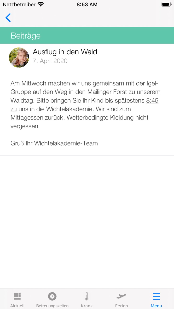 iPhone screenshot