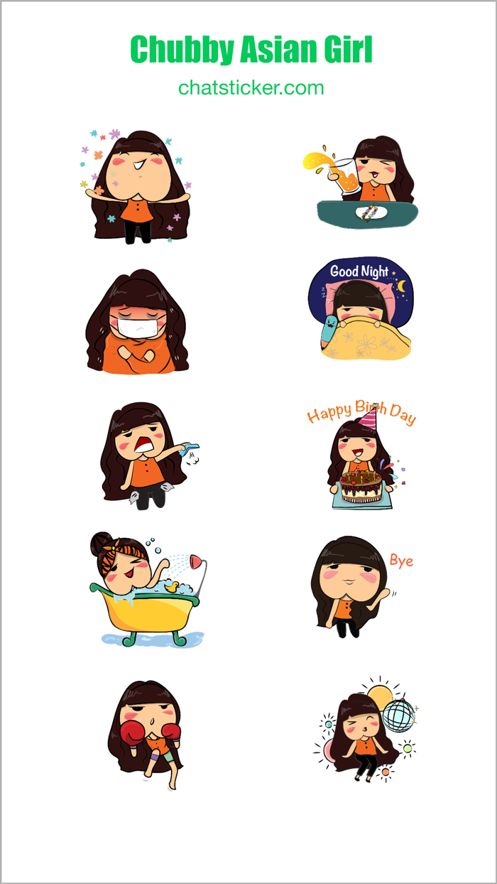 Chubby Asian Girl