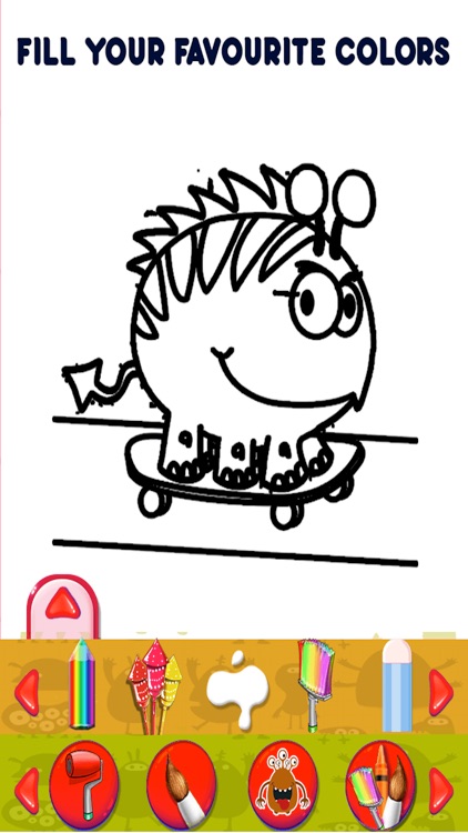 Monster Coloring Books