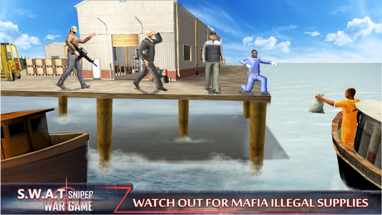 SWAT Team Police Sniper Shoot