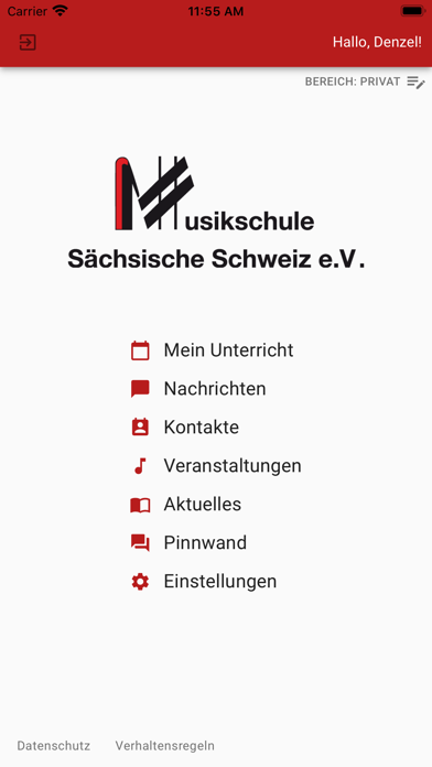 Screenshot #1 pour Musikschule Sächsische Schweiz