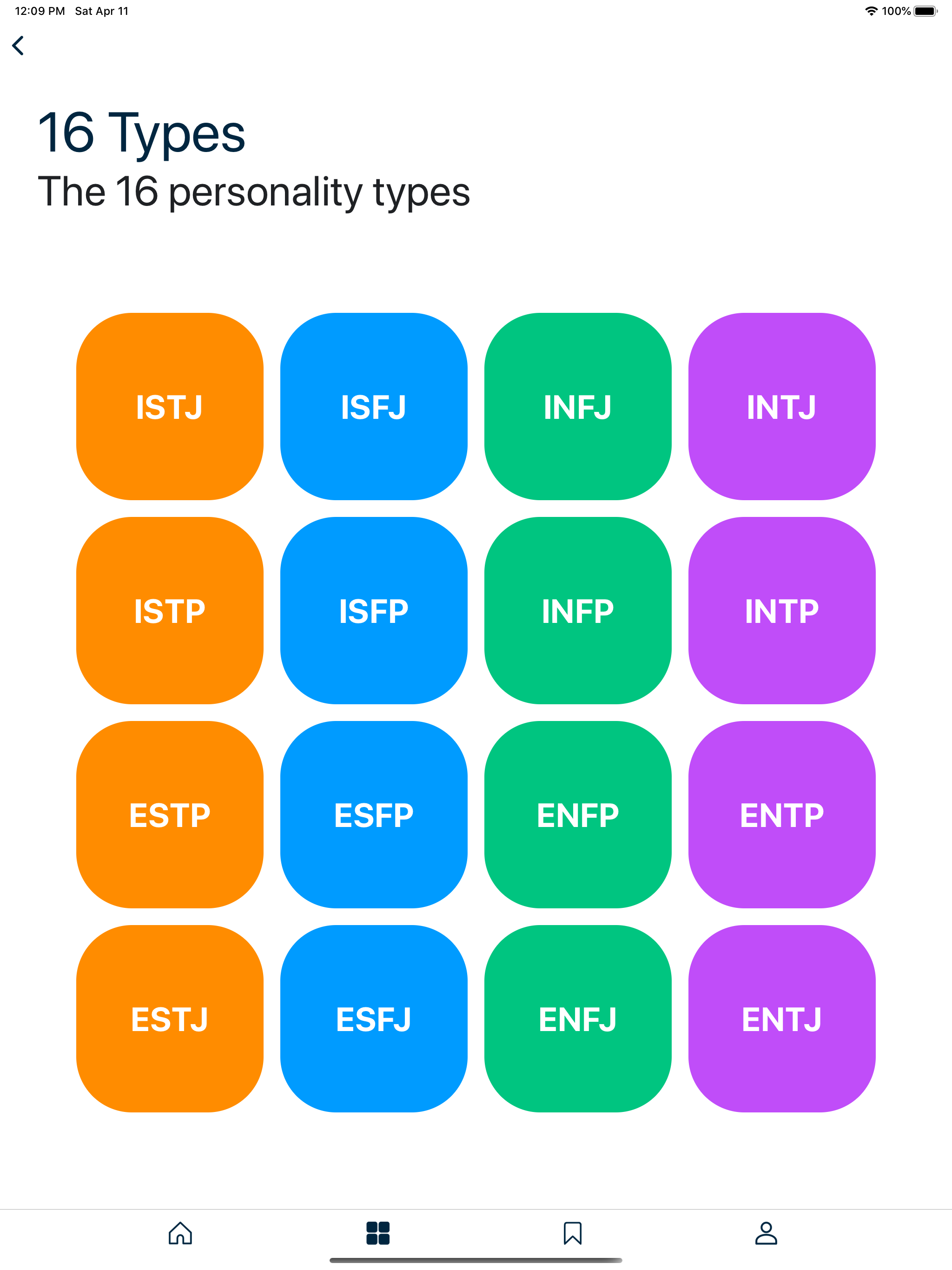The Personality Types screenshot 7