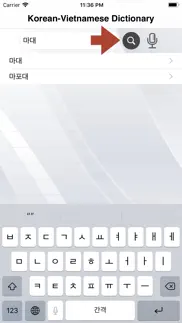 korean-vietnamese dictionary++ iphone screenshot 3