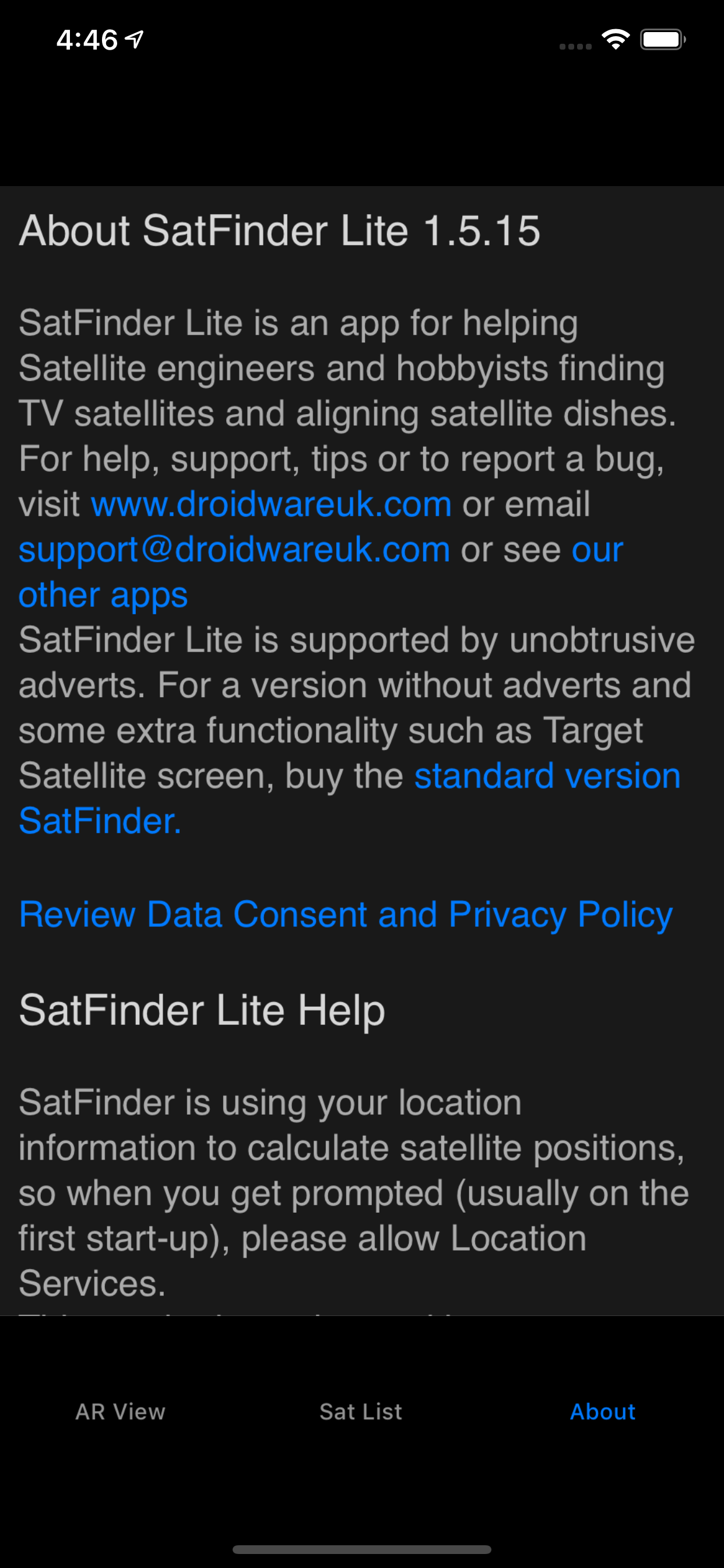 SatFinder Lite