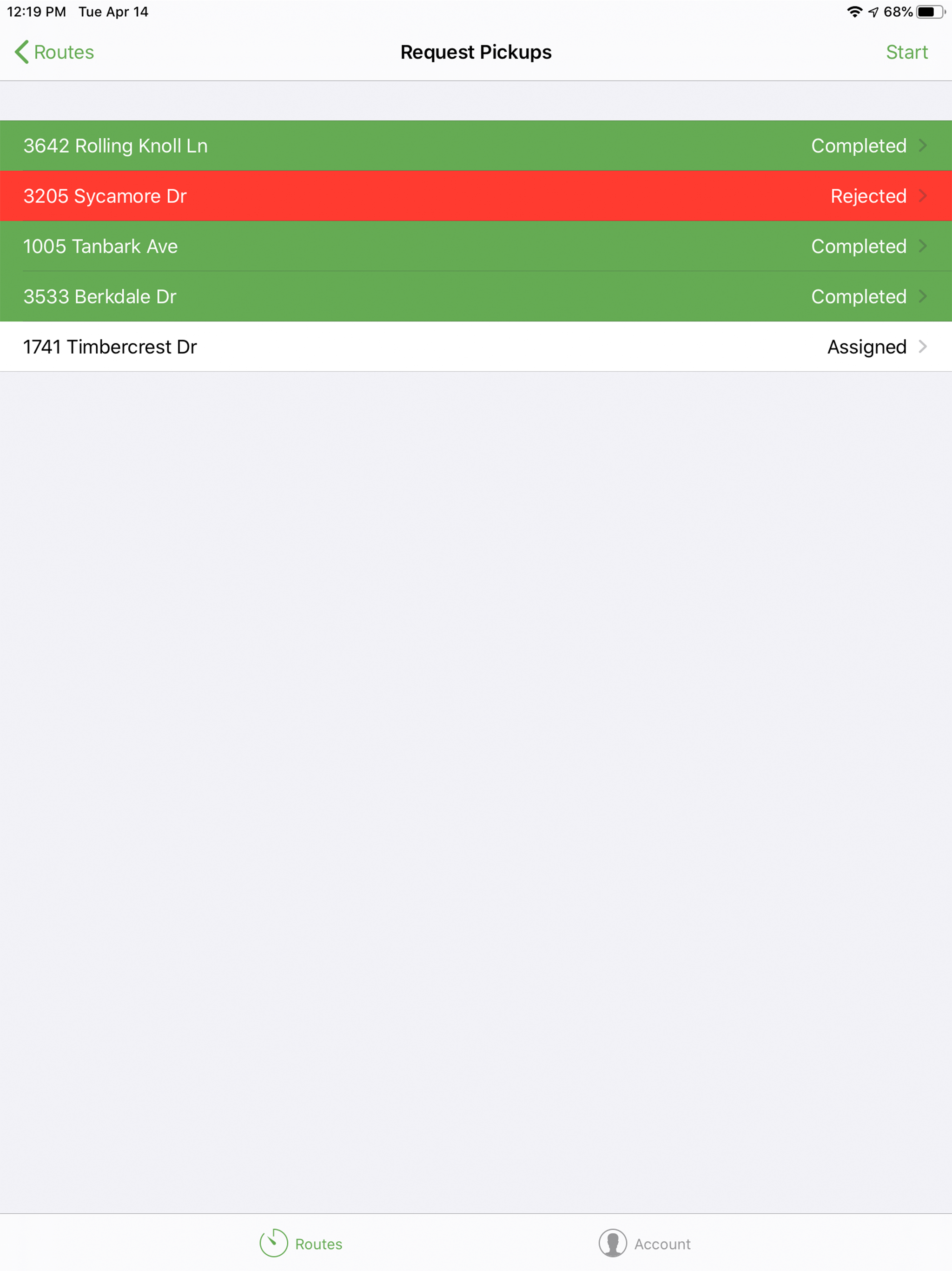 CurbCycle - Driver App