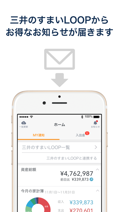 マネーフォワード for 三井のすまいLOOP screenshot1