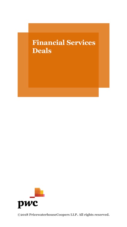PwC Financial Service Deals 2
