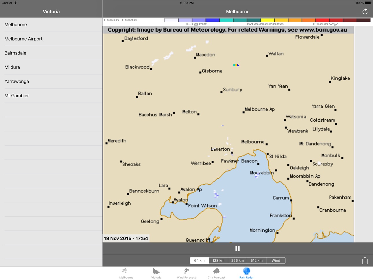 Screenshot 8 of MelbWinds