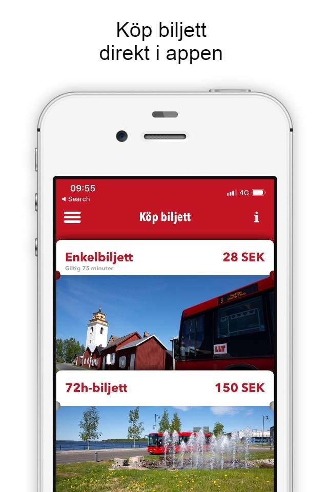 Luleå Lokaltrafik screenshot 3