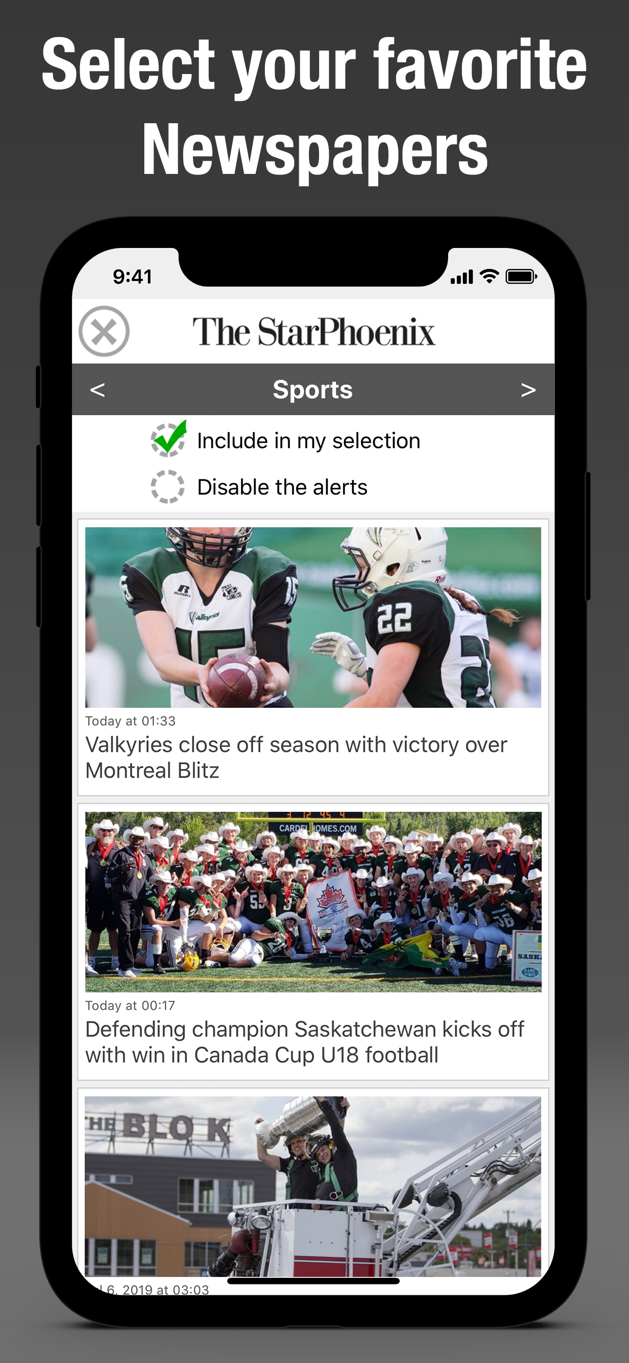 Canada Press screenshot 3