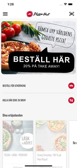 Game screenshot Pizza Hut Sverige apk