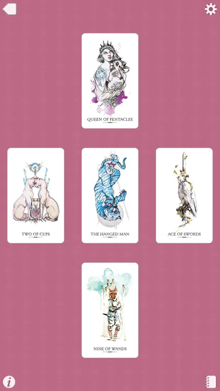 Linestrider Tarot screenshot 5 of 5
