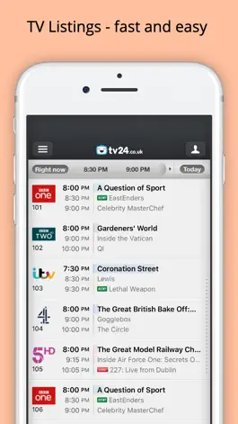 Game screenshot Tv24.co.uk - UK TV Guide mod apk