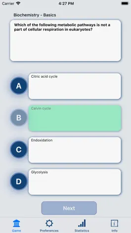Game screenshot BioScienceQuiz hack