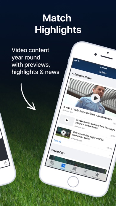 A-League Live: Soccer News Screenshot