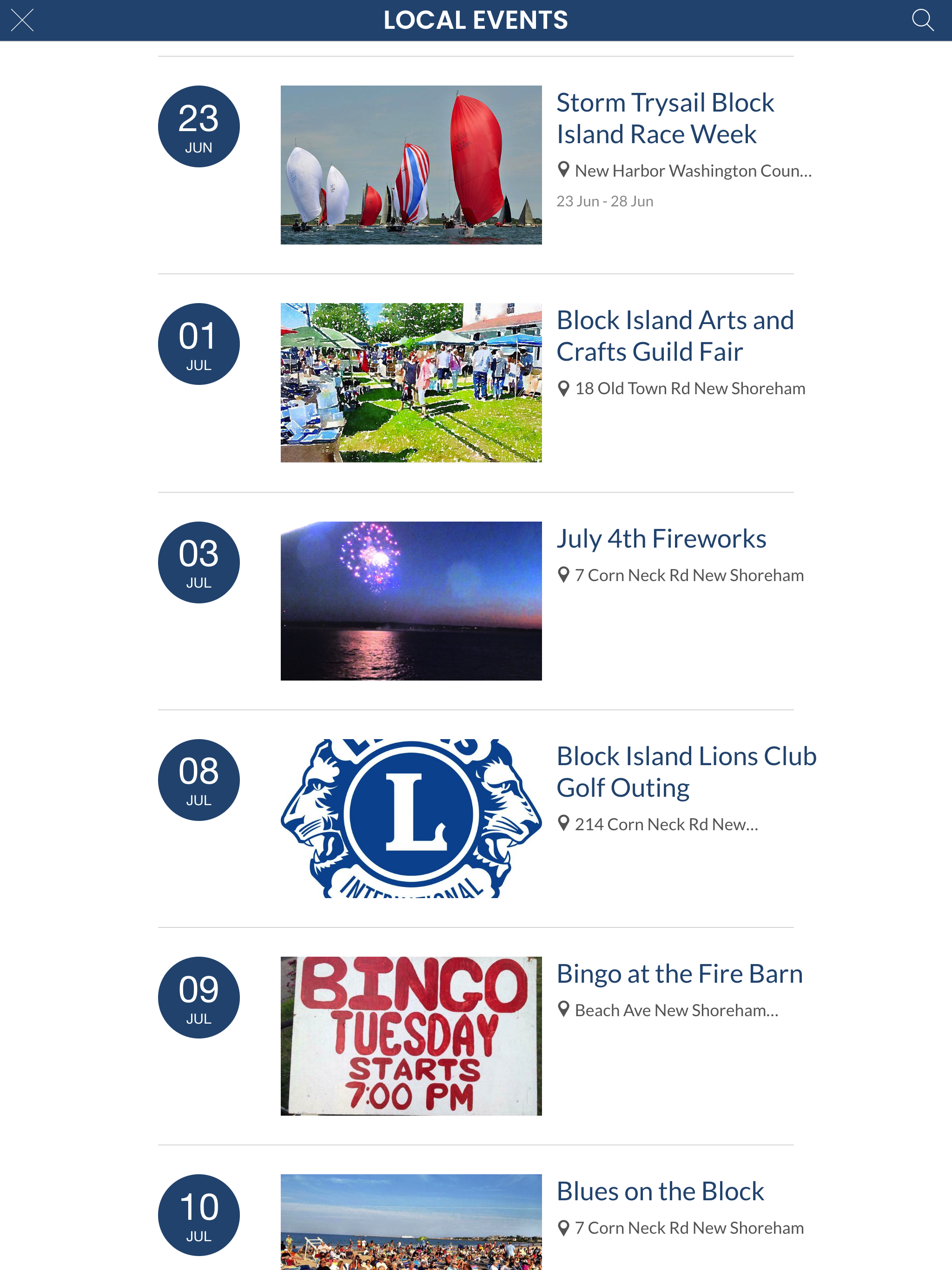 The Block Island App screenshot 17