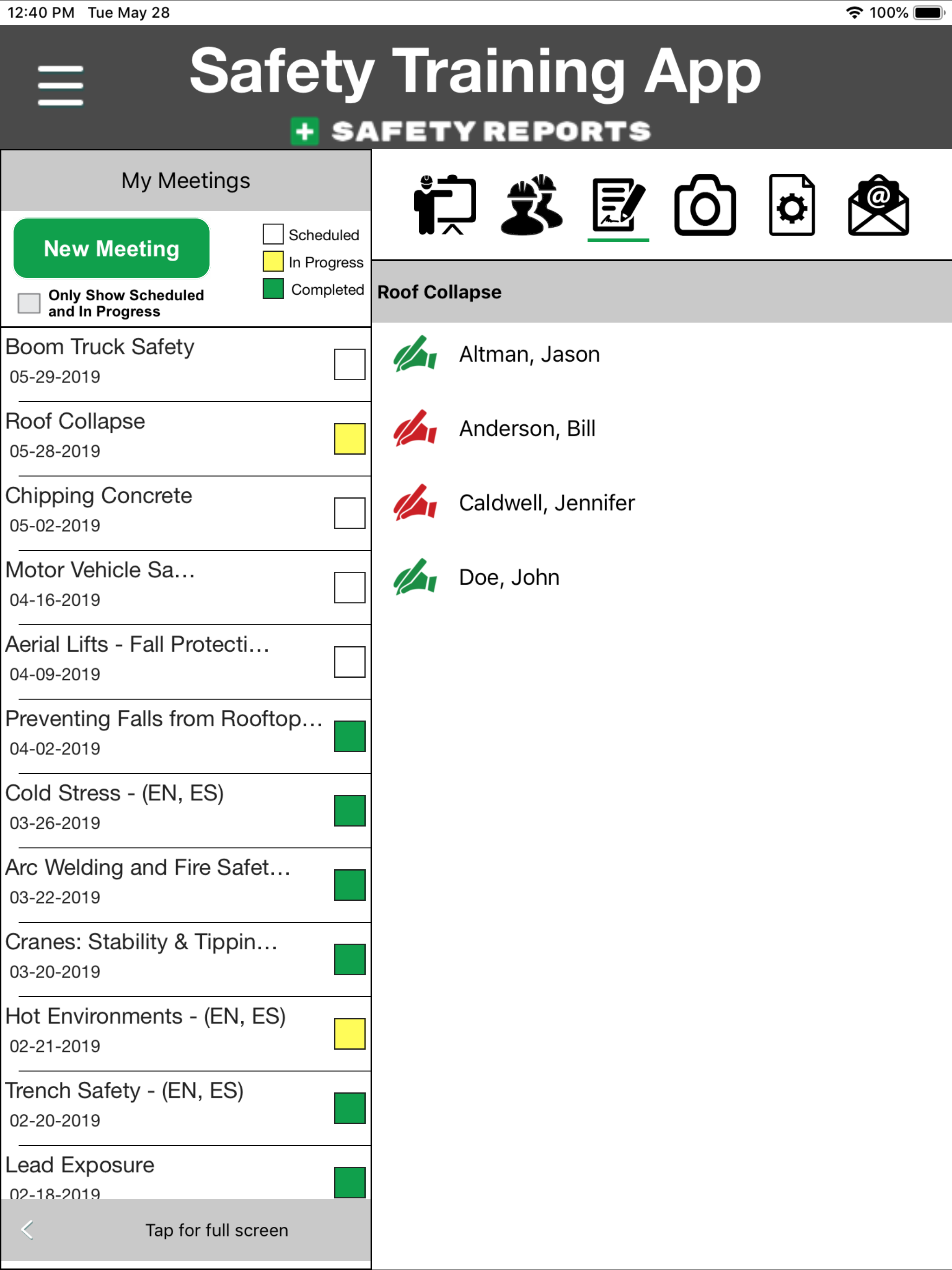 Safety Training App | SR screenshot 8